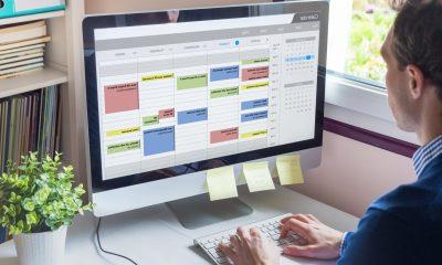 Calendar,Software,Showing,Busy,Schedule,Of,Manager,With,Many,Meetings,